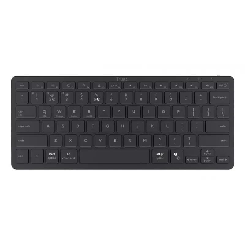 Trust Nado II Wireless Keyboard US QWERTY Black