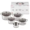 Le Creuset 5-Piece Pot Set - 3-Ply Stainless Steel Cookware Set
