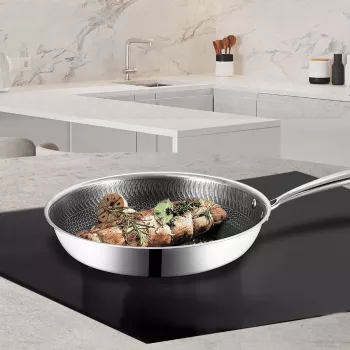 Maestro MR-1214-28 Professional Frying Pan 28 cm, Cast Aluminum, Non-stick, Induction Compatible