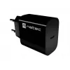 NATEC Ribera USB-C Wall Charger 20W Black