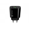 NATEC Ribera Wall Charger 1x USB-A + 1x USB-C 20W Black