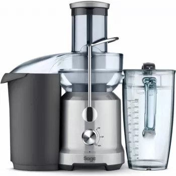 Sage SJE430SIL2CEU1 the Nutri Juicer Cold Centrifugal Juicer 1250W 2L Jug 3L Pulp Container Silver
