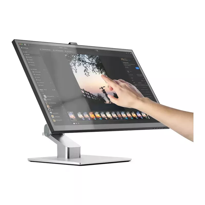 ALOGIC Clarity Fold Touch 27 inch 4K UHD IPS Touchscreen Monitor with Webcam, 65W USB-C PD, Fold Stand
