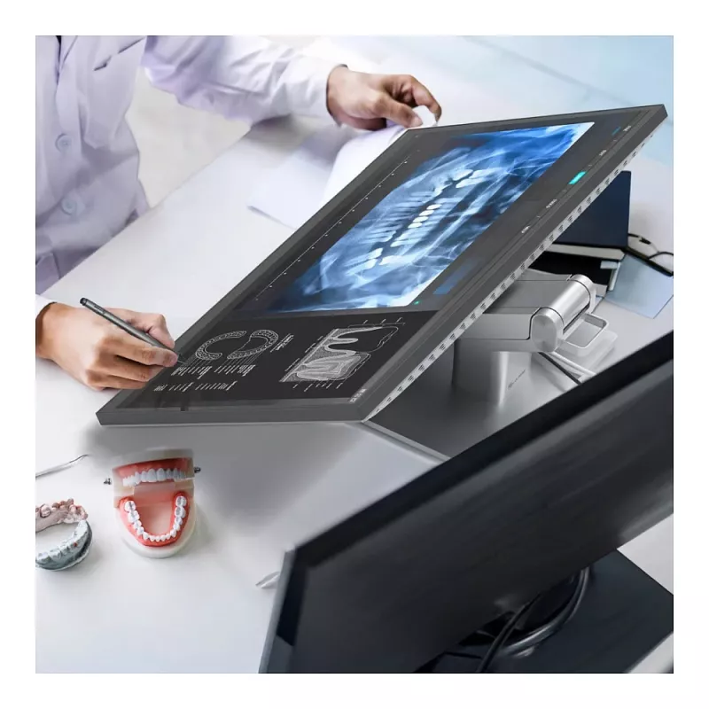 ALOGIC Clarity Fold Touch 27 inch 4K UHD IPS Touchscreen Monitor with Webcam, 65W USB-C PD, Fold Stand