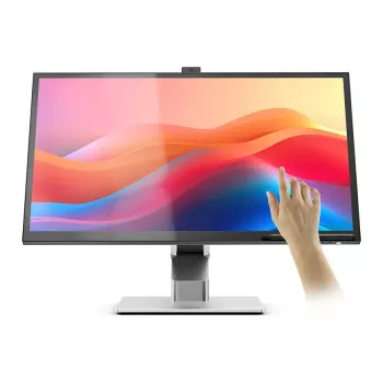 ALOGIC Clarity Fold Touch 27 inch 4K UHD IPS Touchscreen Monitor with Webcam, 65W USB-C PD, Fold Stand