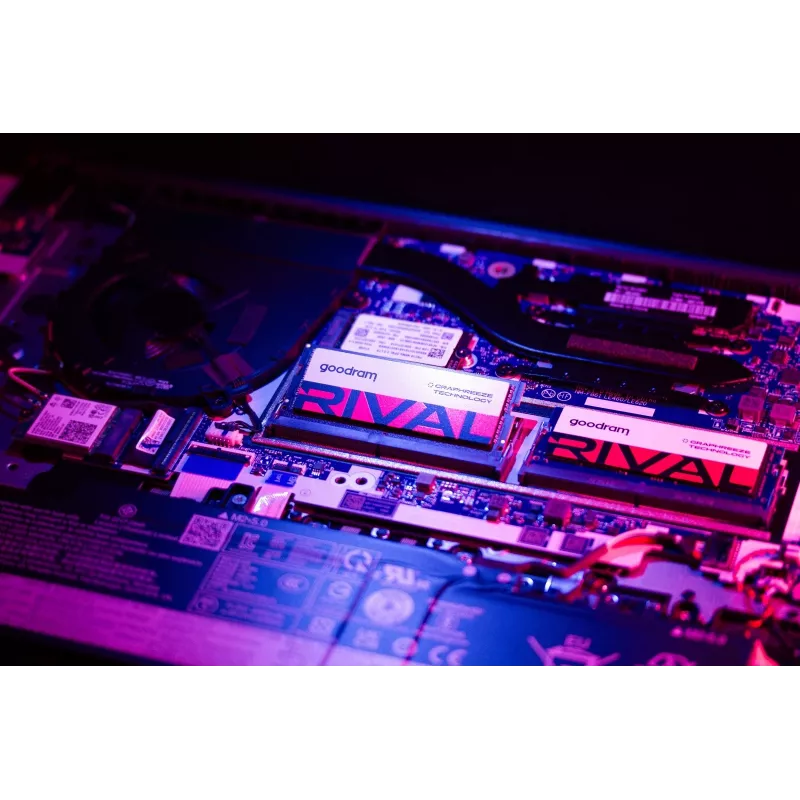 GOODRAM RIVAL SODIMM DDR5 32GB (2x16GB) 5600MHz CL40 Single Rank Laptop Memory