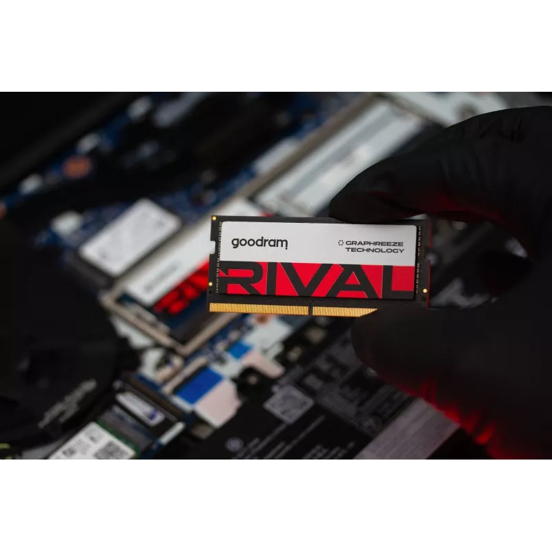 GOODRAM RIVAL SODIMM DDR5 32GB (2x16GB) 5600MHz CL40 Single Rank Laptop Memory