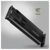 AXAGON EEM2-SD2B External Enclosure 10Gbps M.2 NVMe/SATA SSD with LED Display, USB-C, Black