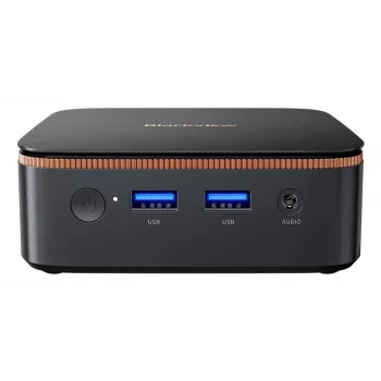 Blackview MP20 Mini PC AMD Ryzen 3 3300U 8GB DDR4 256GB NVMe SSD Windows 11 Pro Black