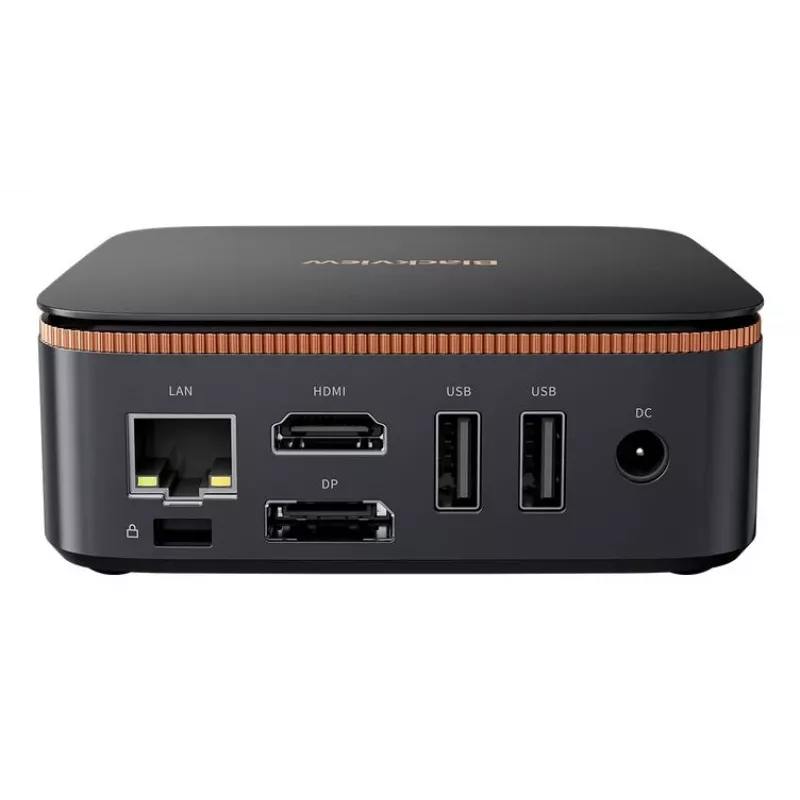 Blackview MP20 Mini PC AMD Ryzen 3 3300U 8GB DDR4 256GB NVMe SSD Windows 11 Pro Black