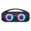 Denver BTG-618 Portable Bluetooth Party Speaker 200W with LED Lights, Black