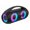 Denver BTG-618 Portable Bluetooth Party Speaker 200W with LED Lights, Black