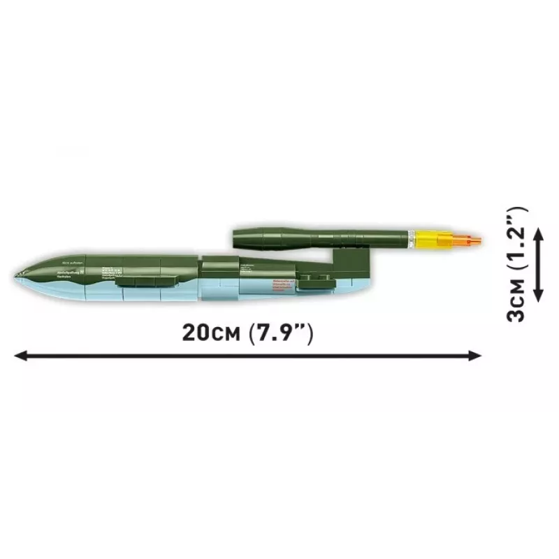 COBI Heinkel HE 111 H-22 with V1 Flying Bomb Construction Blocks Set 927 Pieces