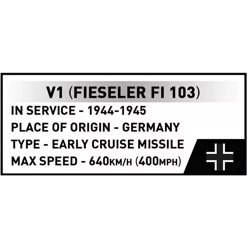 COBI Heinkel HE 111 H-22 with V1 Flying Bomb Construction Blocks Set 927 Pieces