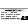 COBI Heinkel HE 111 H-22 with V1 Flying Bomb Construction Blocks Set 927 Pieces