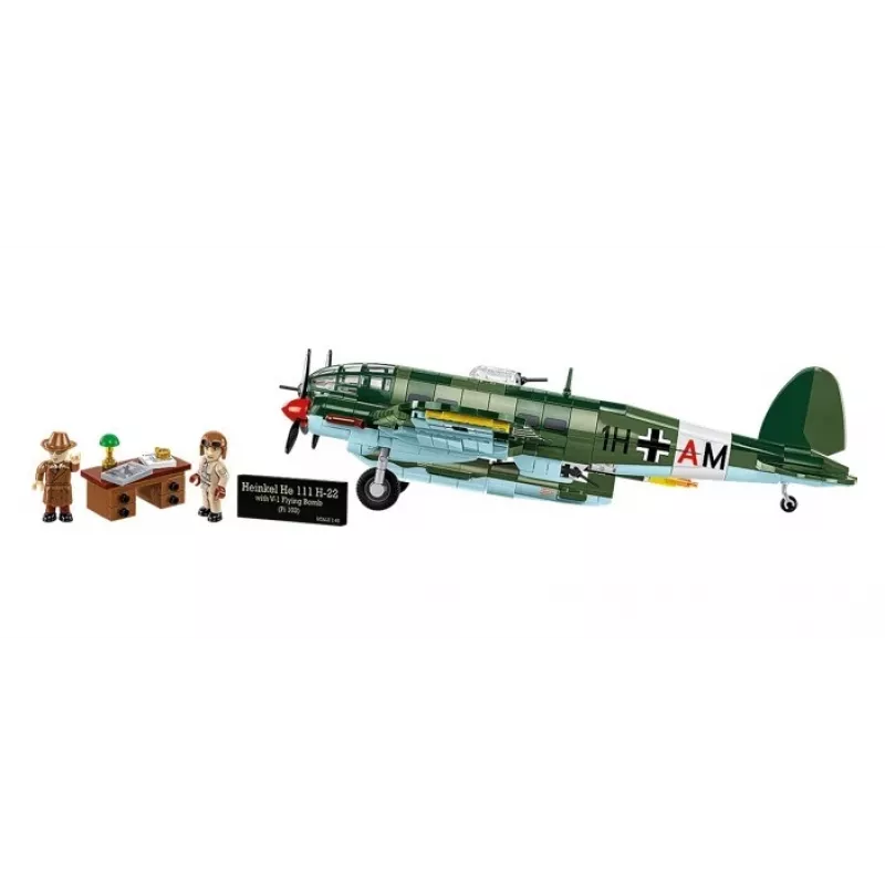 COBI Heinkel HE 111 H-22 with V1 Flying Bomb Construction Blocks Set 927 Pieces