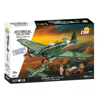 COBI Heinkel HE 111 H-22 with V1 Flying Bomb Construction Blocks Set 927 Pieces