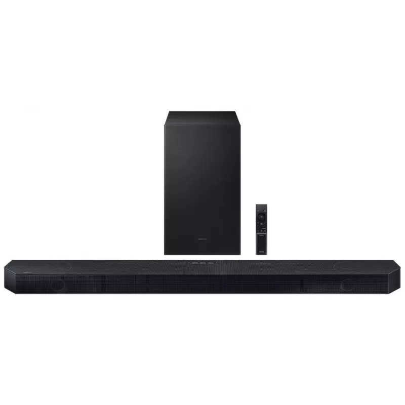 Samsung HW-Q600H 3.1.2 Channel Soundbar with Wireless Subwoofer, Dolby Atmos, DTS:X, Bluetooth, Black