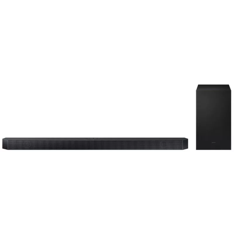 Samsung HW-Q600H 3.1.2 Channel Soundbar with Wireless Subwoofer, Dolby Atmos, DTS:X, Bluetooth, Black