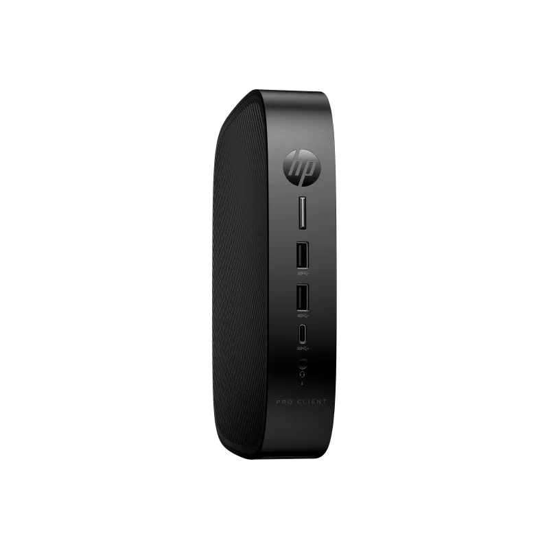 HP Pro t550 Thin Client - Intel Celeron J6412 - 8GB RAM - 64GB Flash - USFF - Black