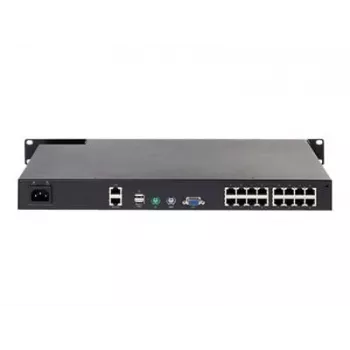 APC KVM1116R KVM Switch - 1 Local User, 16 Ports, VGA, USB, 1U Rackmount