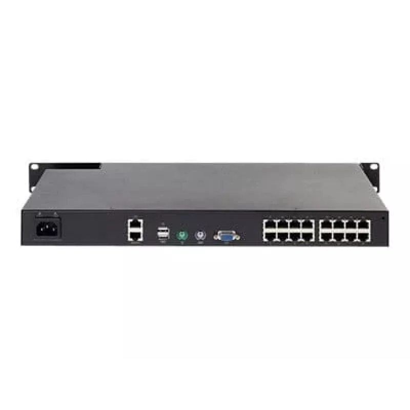 APC KVM1116R KVM Switch - 1 Local User, 16 Ports, VGA, USB, 1U Rackmount