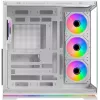 Krux Atron White Mid-Tower PC Case with Tempered Glass