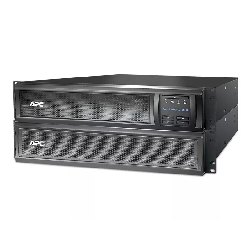 APC Smart-UPS X SMX1500RM2UC 1500VA 1200W Line-Interactive UPS, Rack/Tower 2U, LCD, SmartConnect Port, 8 Outlets