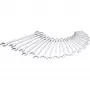 HAZET 600N/30 30-Piece Combination Wrench Set, Chrome-Plated