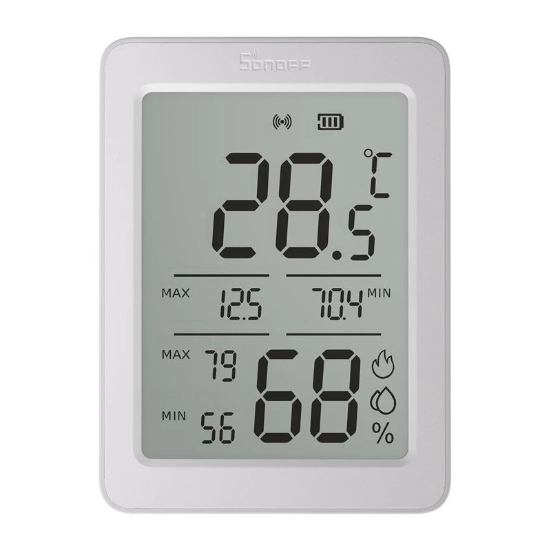 SONOFF AirGuard TH SNZB-02DR2 ZigBee LCD Temperature and Humidity Sensor
