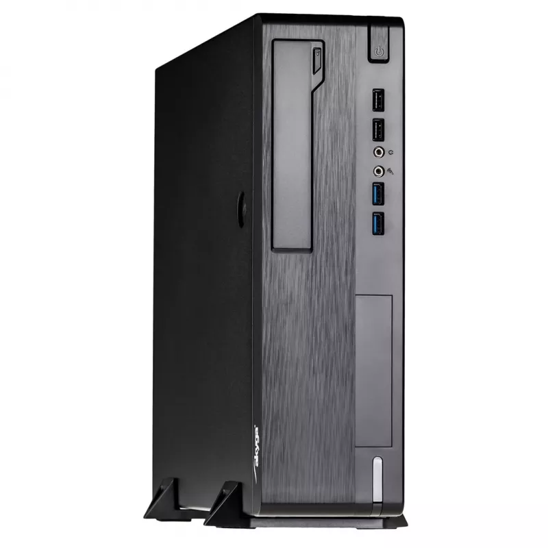 Akyga AK-502-02BK Midi Tower Computer Case Black