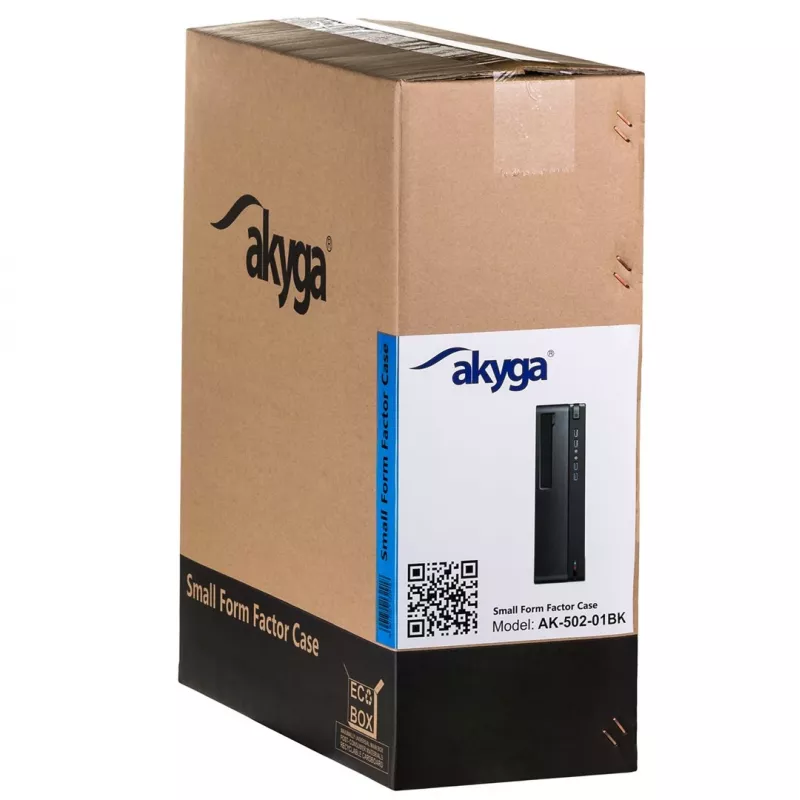 Akyga AK-502-02BK Midi Tower Computer Case Black
