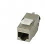 Synergy21 Keystone Module RJ45 CAT6A 500MHz Slim-line with Cable Clamp