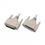 EFB-Elektronik Serial Data Cable 1:1, 2x D-Sub 25, Male-Female, 2.0m, Beige