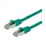 VALUE Patch Cable Cat.6 Class E S/FTP PiMF LSOH Green 1.5m