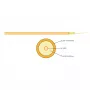 EFB Elektronik I-V(ZN)H 1G 50/125 µm OM2 Simplex 2.8 mm Orange LSZH Patch Cable