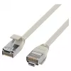 EFB Elektronik RJ45 Patch Cable Cat.6A U/FTP TPE 4mm Ultraflex Grey 2m
