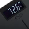 Adler AD 8194s Digital Bathroom Scale, White, Striped Pattern, 180 kg Capacity