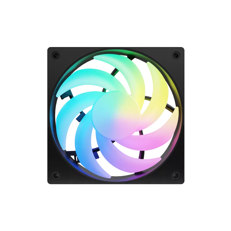 Fury Fan Sai S12 ARGB PWM, Black