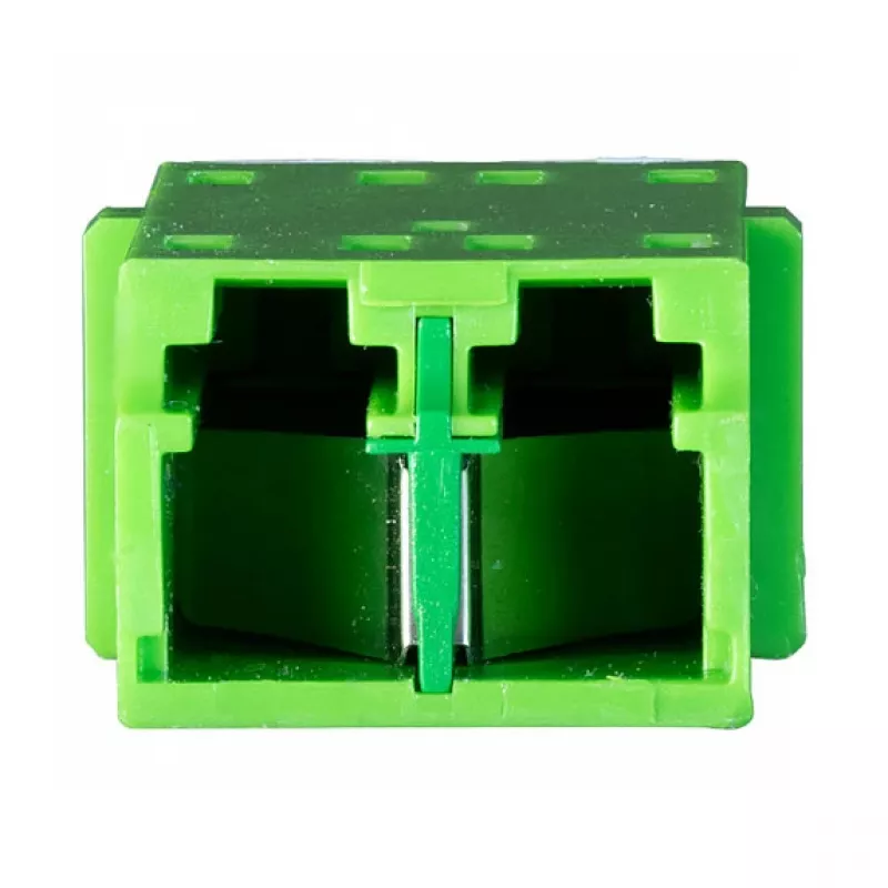 EFB Elektronik Fiber Optic Coupler LC/APC Simplex Single-mode White