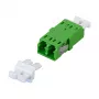 EFB Elektronik Fiber Optic Coupler LC/APC Simplex Single-mode White