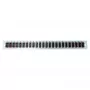 EFB Elektronik Populated Front Panel with 24 x SC Duplex Coupler OM4 Vertical, Black