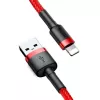 Baseus CALKLF-C09 USB-A to Lightning Cable 2 m Red