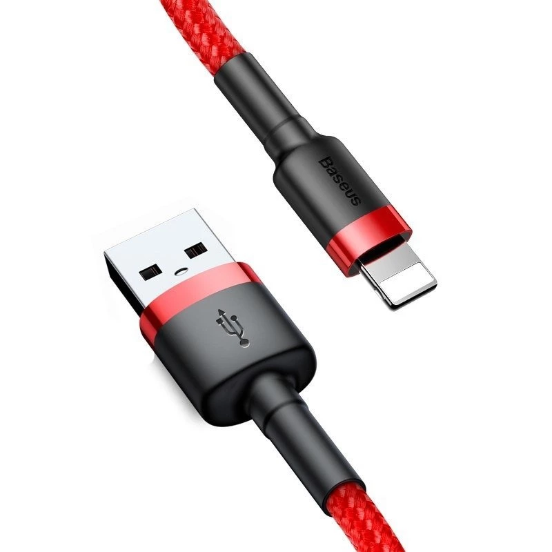 Baseus CALKLF-C09 USB-A to Lightning Cable 2 m Red