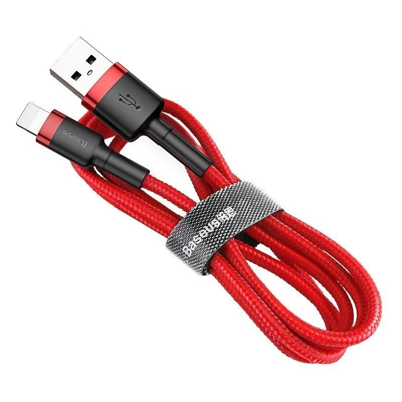 Baseus CALKLF-C09 USB-A to Lightning Cable 2 m Red