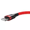 Baseus CALKLF-C09 USB-A to Lightning Cable 2 m Red