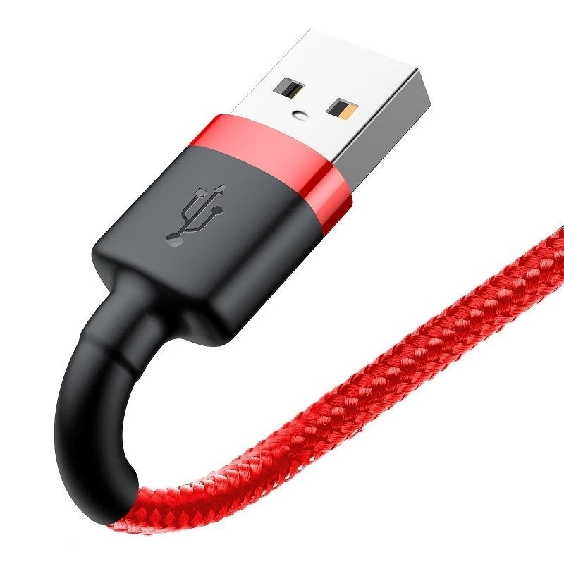 Baseus CALKLF-C09 USB-A to Lightning Cable 2 m Red