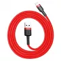 Baseus CALKLF-C09 USB-A to Lightning Cable 2 m Red