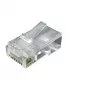 EFB-Elektronik RJ45 UTP Modular Plug E-MO 8/8 SR, 100 Pieces, Transparent