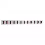 EFB-Elektronik Populated Front Panel with 12 x SC Duplex Coupling OM4 Vertical, Black